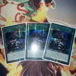 Yu-Gi-Oh Forbidden Droplet: Quarter Century Secret 1st Edition RA01-EN064 x3 - Image 1