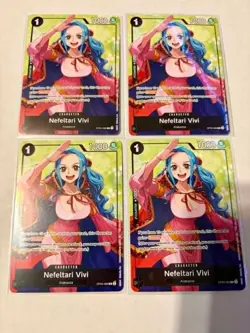 4x (Playset) One Piece Nefeltari Vivi (Welcome Pack Vol. 2) OP05-086 R - NM - Image 1