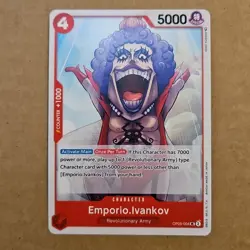 One Piece Emporio.Ivankov (OP05-004/376) Premium Booster The Best Vol. 2 NM TCG - Image 1