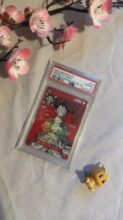 ONE PIECE Red Magazine Promo Monkey D Luffy ST21-014 PSA 10 Japanese! - Image 4