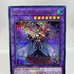 Yugioh Bacha the Melodious Maestra 25LP-EN006 Ultra Rare with Stamp NM - Image 2