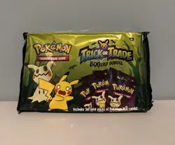 Nintendo Pokemon TCG Trick or Trade BOOster Bundle - 50 Packs 820650855306 - Image 1