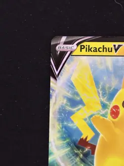 Pikachu V SWSH198 Black Star Promo Sword & Shield Pokemon Card 2022 NM - Image 2