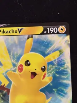Pikachu V SWSH198 Black Star Promo Sword & Shield Pokemon Card 2022 NM - Image 3