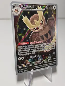 Pokemon Noctowl 141 Promo Stellar Crown NM - Image 2