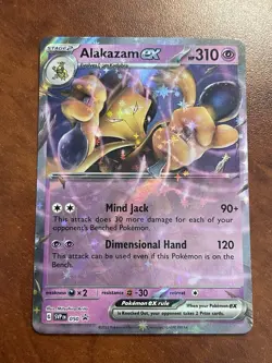 Pokemon-Alakazam ex-Sv: Scarlet & Violet-050-Holo-Promo - Image 1
