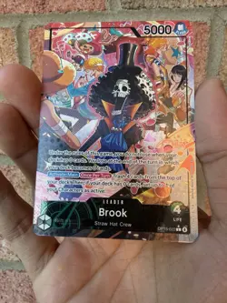One Piece CCG Brook Leader OP15-022 Foil New - Image 1