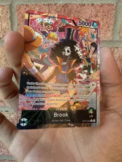One Piece CCG Brook Leader OP15-022 Foil New - Image 2