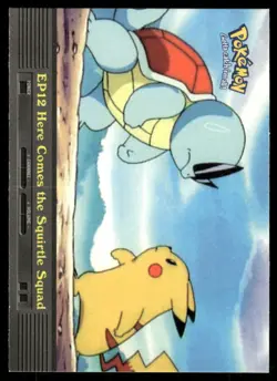 Pokemon Cards EP12 Here Comes the Squirtle Squad Topps Series 2 NM *4 - Image 1