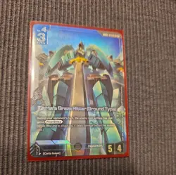 Carta's Graze Ritter (Ground Type) (R+) - Dual Impact GD02-073 Gundam Card - Image 1