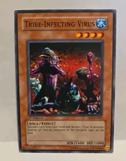 YUGIOH TRIBE INFECTING VIRUS SD4 1ST EDITION COMMON LIGHT PLAYED - Image 2