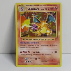 Charizard - 11/108 - Holo Base Rare - 2016 - Evolutions Set - Pokemon Card - VLP - Image 2