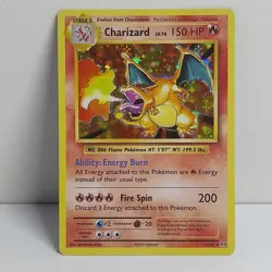 Charizard - 11/108 - Holo Base Rare - 2016 - Evolutions Set - Pokemon Card - VLP - Image 5