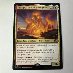 Phlage, Titan of Fire's Fury Modern Horizons 3 NM - Image 1