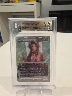 2025 MTG FINAL FANTASY AERITH GAINSBOROUGH BGS 9.5 GEM MINT Graded SURGE FOIL - Image 1