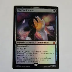 Magic: The Gathering The Soul Stone Marvel's Spider-Man 66 Foil Artifact - Image 1