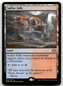 Sulfur Falls #258 (NM) Dominaria Remastered DMR Magic MTG - Image 1
