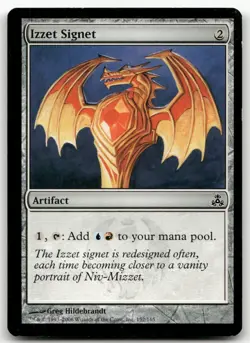 Izzet Signet #152 (LP) Guildpact GPT Magic MTG - Image 1