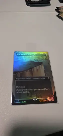 The Walls of Ba Sing Se (Borderless Foil) MTG Avatar: The Last Airbender 329 NM - Image 1