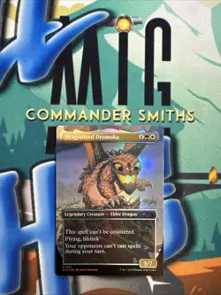 Dragonlord Dromoka - Baby Dragon ✨FLIP Borderless FOIL ✨ MTG Secret Lair (1971) - Image 3