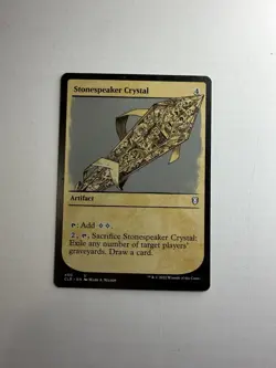 Stonespeaker Crystal LP Showcase Battle for Baldur's Gate Magic The Gathering LP - Image 1