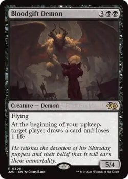 ~ Bloodgift Demon ~ NM ~ Foundations Jumpstart ~ MTG ~ - Image 1