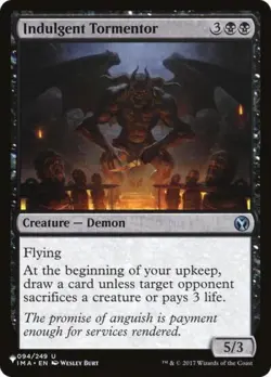 ~ Indulgent Tormentor ~ NM ~ The List ~ MTG ~ - Image 1