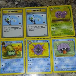 Pokemon TCG Nintendo 21 Card Lot Mewtwo Gyarados Muk Mankey Rhyhorn - Image 5