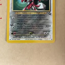 Scizor 33 Pokemon WOTC Black Star Promo - Near Mint NM (fast dispatch) - Image 4