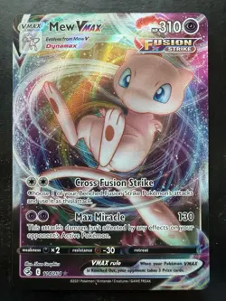 Pokemon Mew VMAX 114/264 Ultra Rare SWSH: Fusion Strike (NM) - Image 1