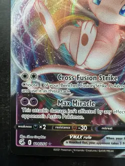 Pokemon Mew VMAX 114/264 Ultra Rare SWSH: Fusion Strike (NM) - Image 4