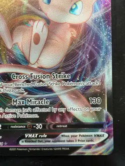 Pokemon Mew VMAX 114/264 Ultra Rare SWSH: Fusion Strike (NM) - Image 5