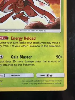 Pokemon Shining Genesect Holo Shiny Holo Rare Shining Legends 9/73 (MP) - Image 3
