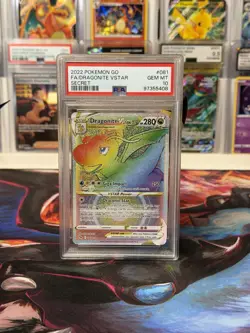 Dragonite VSTAR (Secret) 081/078 Pokemon GO Holo PSA 10 - Image 1