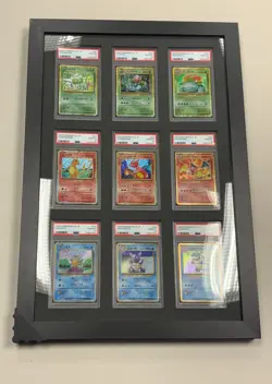 Pokemon Japanese Classic Collection SEQUENTIAL PSA 10 Kanto Starters Framed - Image 1