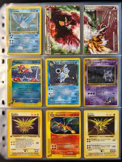Lot of 90 ALL HOLO Vintage Pokemon Card Binder Collection Charizard - Image 2