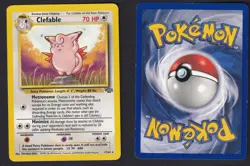 Clefable 17/64 Rare Jungle Pokemon Unlimited MP/LP - Image 3