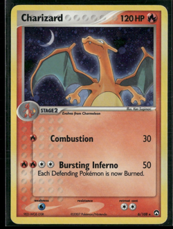 Pokemon - Charizard 6/108 Holo EX POWER KEEPERS HP - Image 1