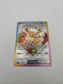 Pokemon TCG Eevee EX 174 Prismatic Evolutions Black Star Promo Card - Image 2