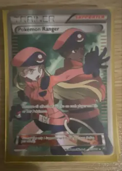 Pokemon Ranger (Full Art) 113/114 XY - Steam Siege Holo - Image 1