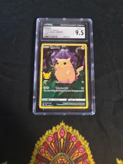 Pikachu 005/025 – Celebrations Holo | CGC 9.5 | Pokemon TCG | FAT PIKACHU - Image 1