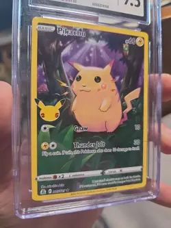 Pikachu 005/025 – Celebrations Holo | CGC 9.5 | Pokemon TCG | FAT PIKACHU - Image 3