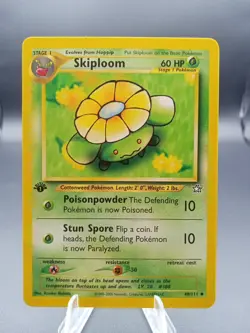 2000 Pokemon Neo Genesis 1st Edition Skiploom #49 VLP - Image 1