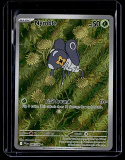 Nymble 096/094 Illustration Rare Phantasmal Flames Pokemon 2025 - Image 1