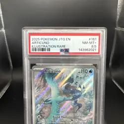 2025 Pokemon Journey Together Articuno #161 IR EN Graded PSA 8.5 - Image 2