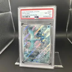 2025 Pokemon Journey Together Articuno #161 IR EN Graded PSA 8.5 - Image 5