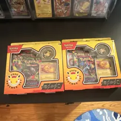 Pokemon TCG Pokemon Day 2026 Collection Box Lot of 2 (6 Total packs) - Image 1