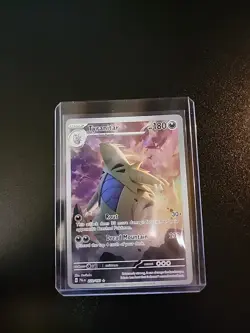 Pokemon TCG Tyranitar Scarlet & Violet Paldea Evolved Holo Card 222/193 - Image 1