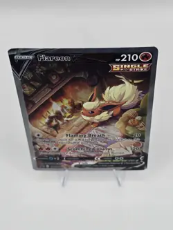 Flareon V SWSH179 SWSH: Sword & Shield Black Star Promo Holo Alt Art Pokemon NM - Image 4