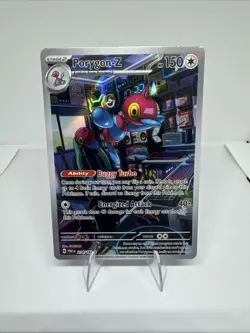 Pokemon TCG Porygon-Z 214/182 Paradox Rift Illustration Rare NM - Image 1